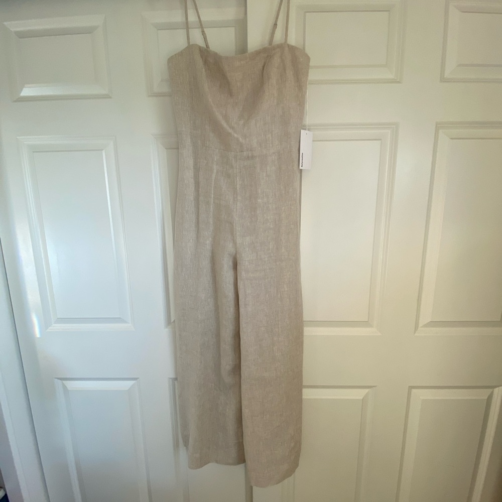Reformation Linen Jumpsuit